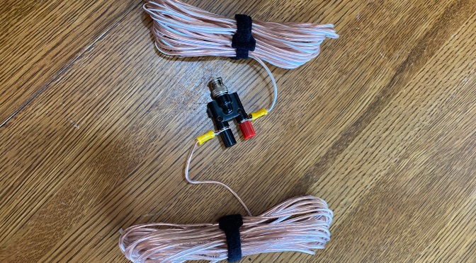 More Speaker Wire Antenna (guest post from Scott KN3A)